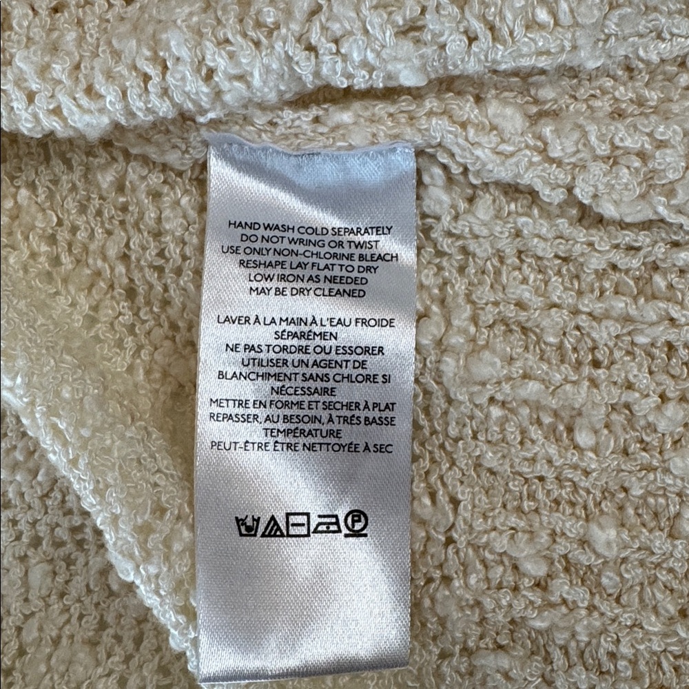 Urban Outfitters Oversized Cropped Open Front Cardigan, Size Small - Picture 6 of 7